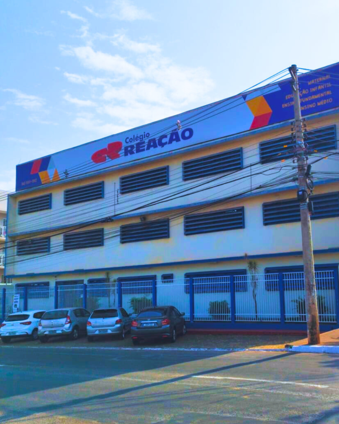 Imagem da Unidade II do Colégio Reação